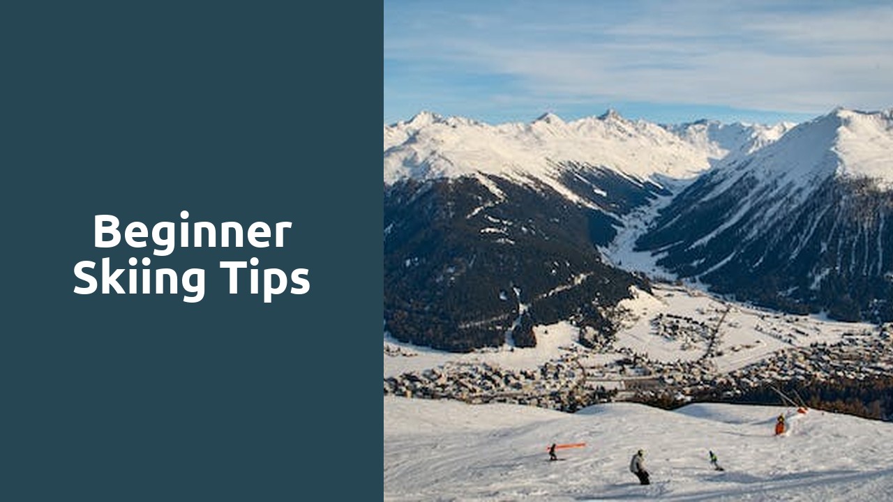 Beginner skiing tips