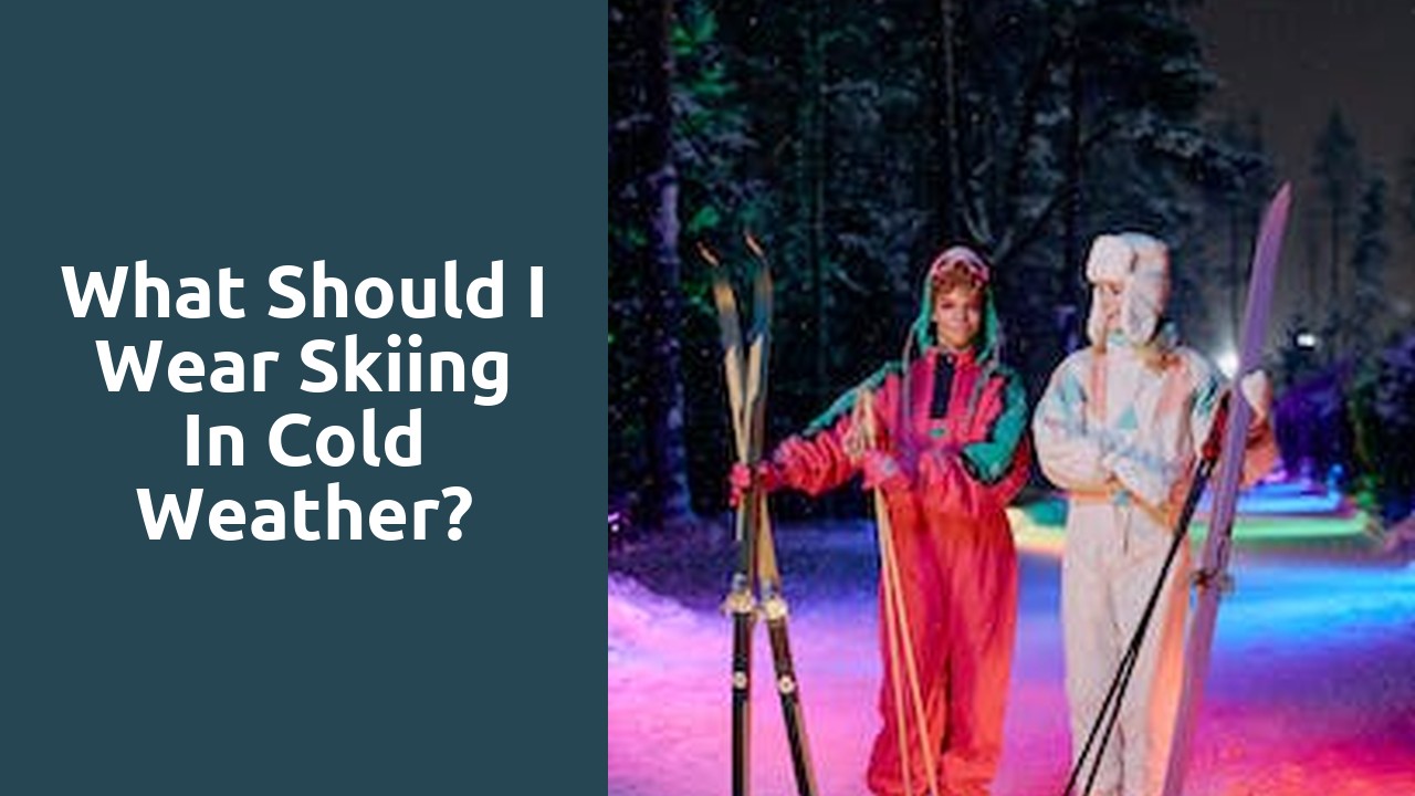 What should I wear skiing in cold weather?